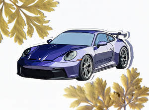 Porsche GT3 sticker
