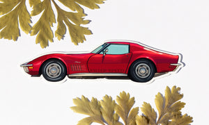 Chevy C3 corvette Stingray sticker