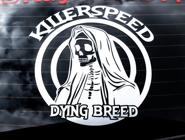 Killer Speed "Unholy death" Rear window decal (Version 1)