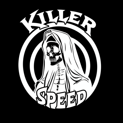 Killer Speed "Unholy death" Rear window decal (Version 2)