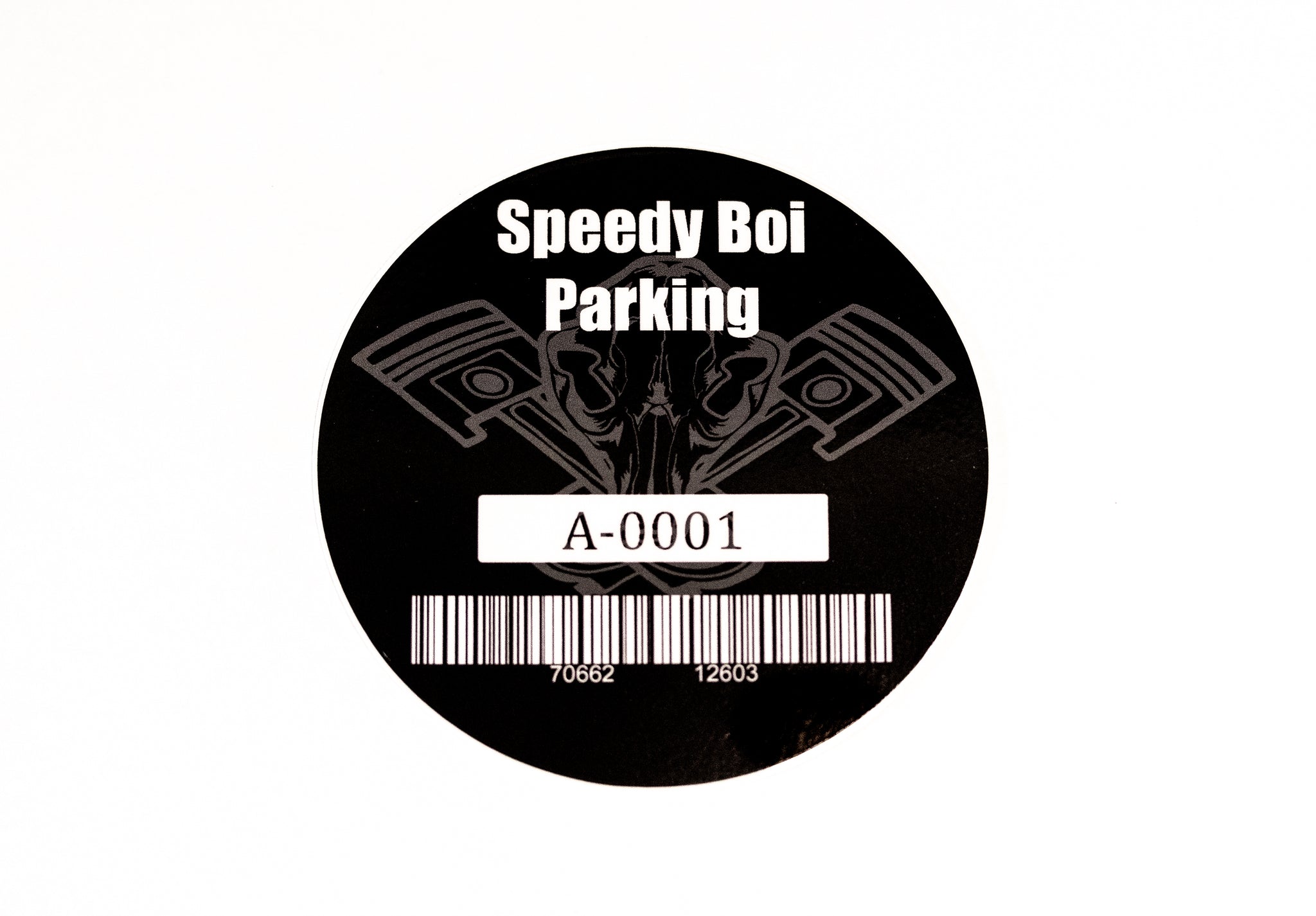 "Speedy Boi"   Fake parking permit