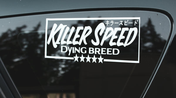 Killer speed "5 star" decal