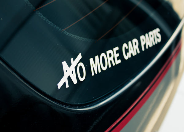 No more car parts Killer Speed Decal